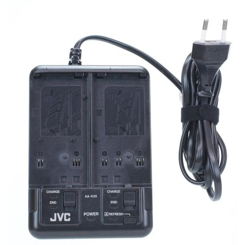 Chargeur JVC original alimentation électrique pour charger Jusqu'à 2 batteries de type PV-BP17 et autres pour camcorder caméscope caméra JVC et autre double chargeur de batterie