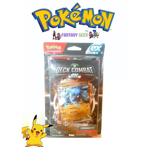 Pokemon Deck De Combat Lucario Ex En Version Française