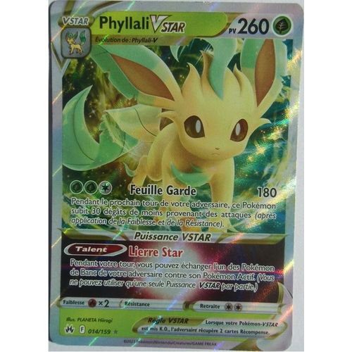 Phyllali Vstar 014/159 Pokémon Série Zénith Suprême
