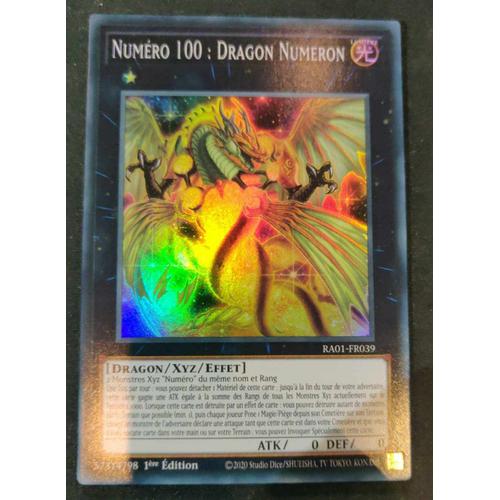 Yu Gi Oh Ra01 Fr039 Numéro 100 Dragon Numeron Super Rare