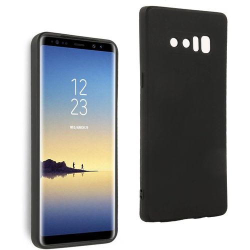 Coque Pour Samsung Galaxy Note 8, Tpu Noir En Silicone, Ultra Fine 0.33mm