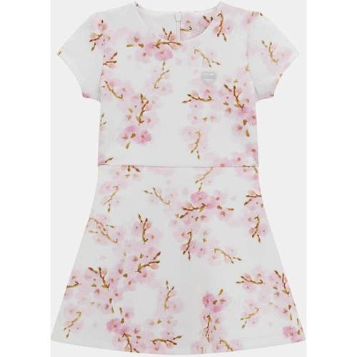 Robe Néoprène Floral - Rose Floral