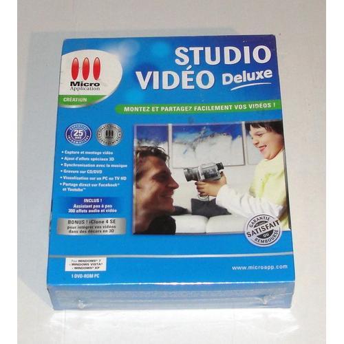 Studio Video Deluxe Micro Application Dvd Rom Pc Fr