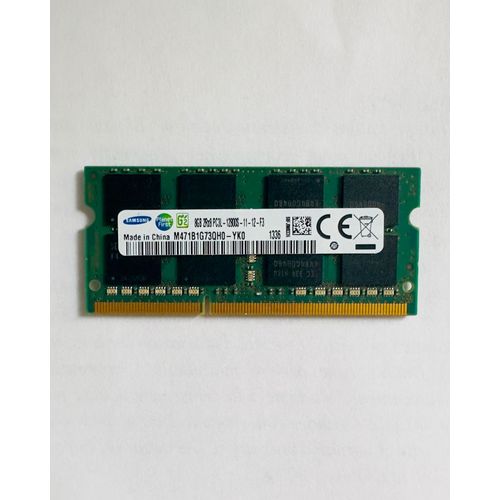 Barette Mémoire SO DIM 8 GB Samsung PC3L 12800S