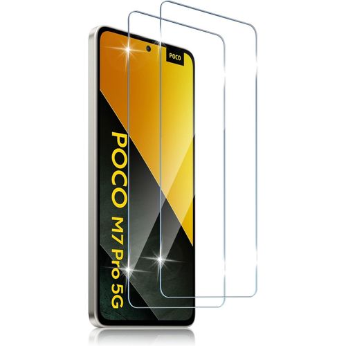 Compatible Avec Xiaomi Redmi Note 14 5g / Poco M7 Pro 5g (Not For Redmi Note 14 4g) 2 Pi¿¿Ces Verre Tremp¿¿, 9h Duret¿¿ Hd Sans Bulles Anti-Huile Protection D¿¿Cran