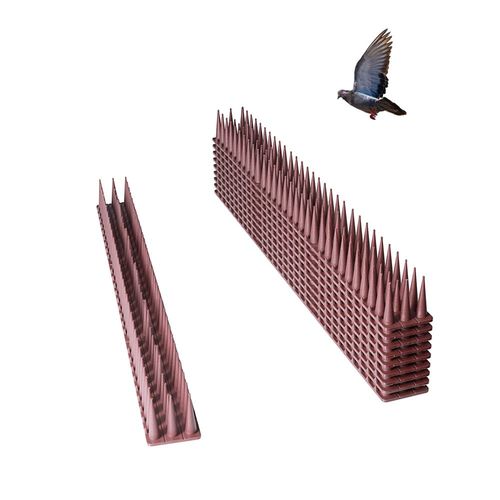 Pic Anti Pigeon 4,3 m,Anti Pigeons pour Balcon, Pique Anti Pigeon en ABS Haute R¿¿sistance Plastique, Anti Pigeon, Corbeaux, Chats, ect (10 PCS)