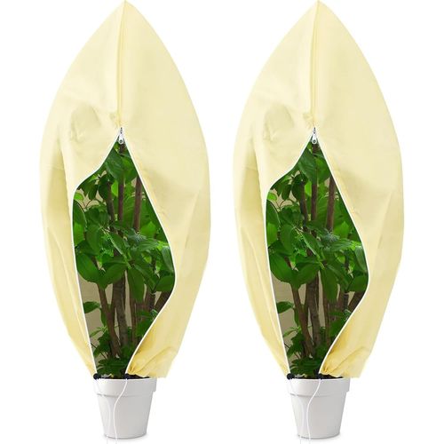 (180 x 120cm)Hivernage Plante, 2 PCS Plantes Housse D'hivernage Housse de Protection, Sac de Protection pour Plantes, Housse de Protection pour Plantes£¬ Housse d'hivernage pour Plantes en Pot