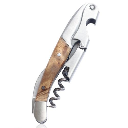 Tire-Bouchon Professionnel, Palissandre Naturel & Ouvre Bouteille En Acier Inoxydable, Ebook De Recettes Vin, Couteau De Sommelier, Coupe-Capsule, Meilleur Choix De Serveur, Barman, Sommelier