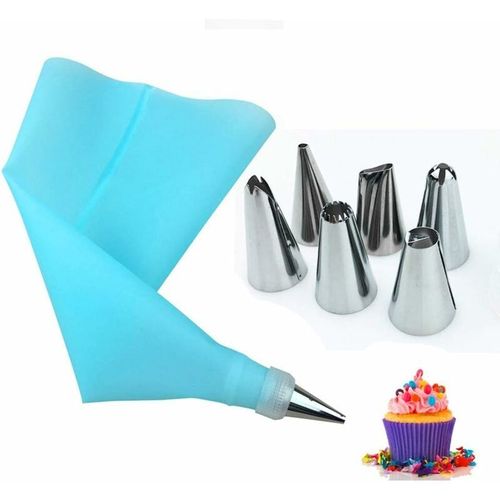 8pcs Douilles Patisserie, Poche ¿¿ Douille Accessoires De D¿¿Coration En Acier Inoxydable 304 D¿¿Coration De Gateaux Pour Tarte, Biscuit, Patisserie, Bonbon, Gateau, Cupcakes Et Cookies,