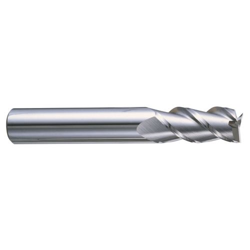 Fraise universelle à 3 dents en carbure spirale à 45° pour aluminium queue 6 mm longueur de coupe 20 mm dia. 6 mm Vertex VE133-6.0