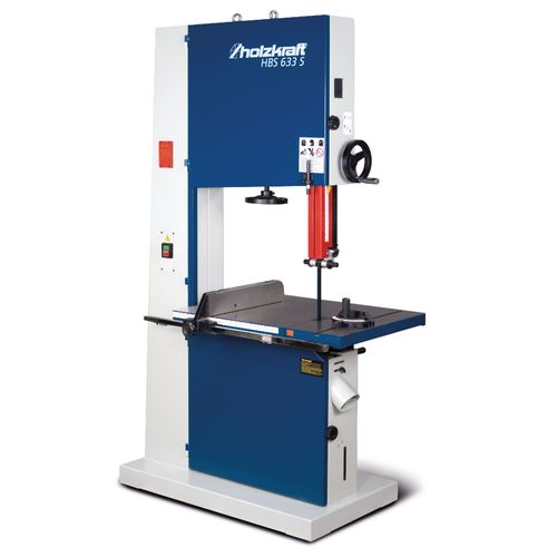 Scie à ruban verticale industrielle pour le bois cap. 400x610 mm 3,75kW 400V Holzkraft HBS633S