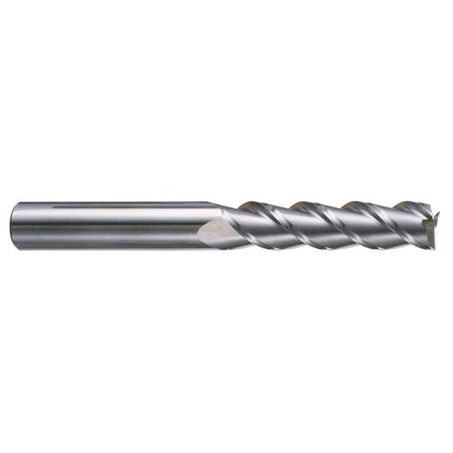Fraises universelles longues à 3 dents spirale à 45° en carbure pour aluminium diam. 5 MM L. 63 MM Vertex VE135-5