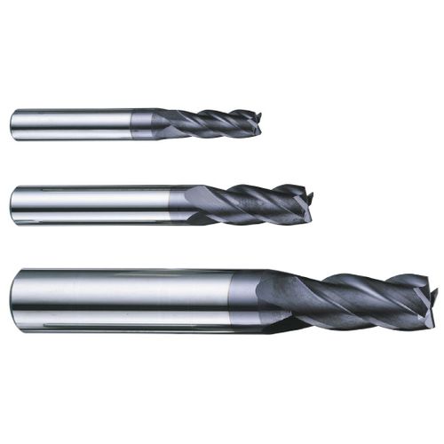 Fraises à 4 dents en carbure monobloc version standard diam. 12 MM L. 30 MM Vertex VE124-12.0