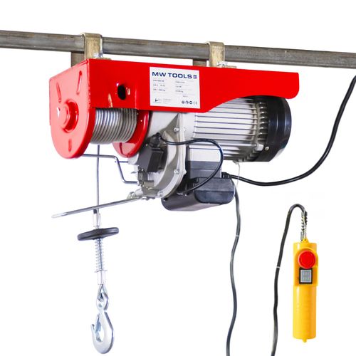 Palan électrique à câble 500/990kg 18m 1,6 kW 230 V MW Tools SH100018