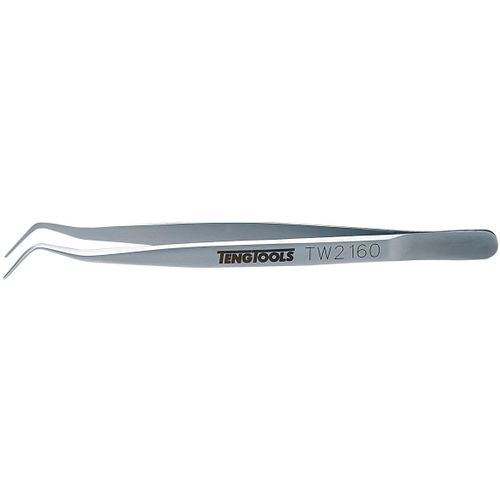 Pincette courbée/lisse Teng Tools TW2160
