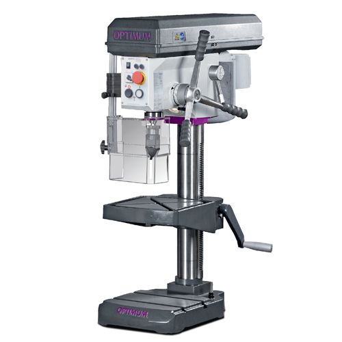 Perceuse d'établi professionnelle jusque ø 24 mm raccord CM2 850W 230V 7 vitesses précision < 0,015 mm Optidrill B24H 230V