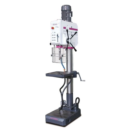 Perceuse à colonne par engrenages industrielle jusque ø 35 mm CM4 2,2 kW 400V avances électromagnétique Optidrill DH35G
