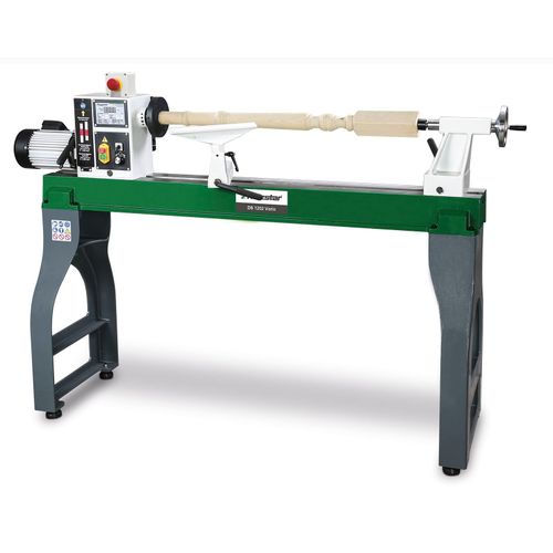 Tour à bois diamètre de tournage 460 mm entre-pointes 1185 mm 1,5 kW 230V vitesses variables électroniques Holzstar DB1202VARIO