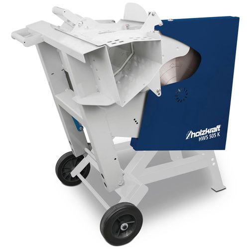 Scie circulaire à bûche mobile incl. lame diam. 505 mm 2,6kW 230V Holzkraft HWS505K 230V
