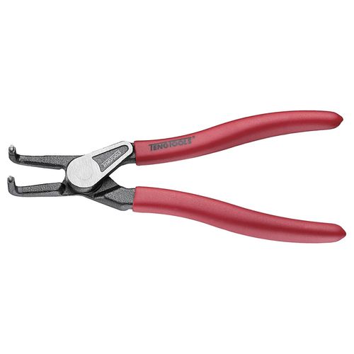 Pince circlips courbée 170mm pour circlips externes 19-60mm Teng Tools MBE473-7