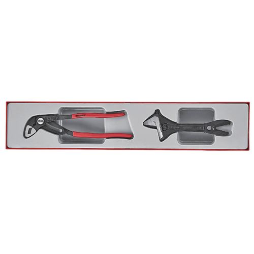 Pince crocodille + clé à molette TTX4 tray 2 pièces Teng Tools TTXMB02