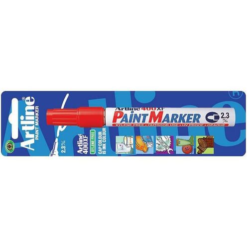 Marqueur à peinture Artline 400XF marqueur indélébile pointe ronde 2,3 mm emballé par 12 pièces noir Limit ART400BLCK