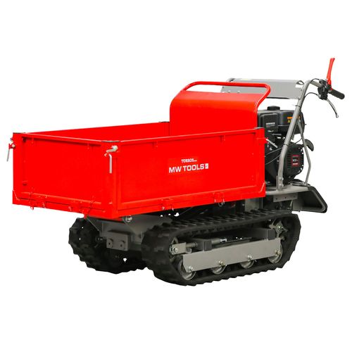Minidumper à chenilles benne plateau basculante à ridelles 500KG 9CH 8 vitesses Torros MRP500H6