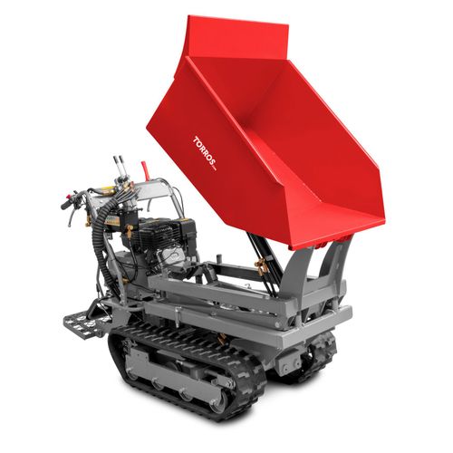 Minidumper à chenilles élévateur ciseaux benne basculante 500KG 10CH 8 vitesses à démarrage électrique Torros MRS500H6E