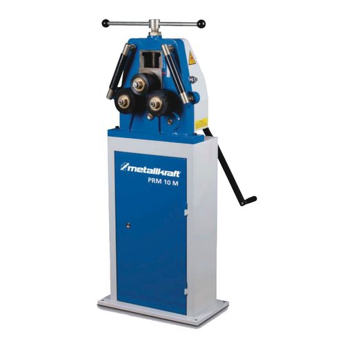 Cintreuse à 3 galets manuelle pour profilés, tubes et matériaux solides Metallkraft PRM10M