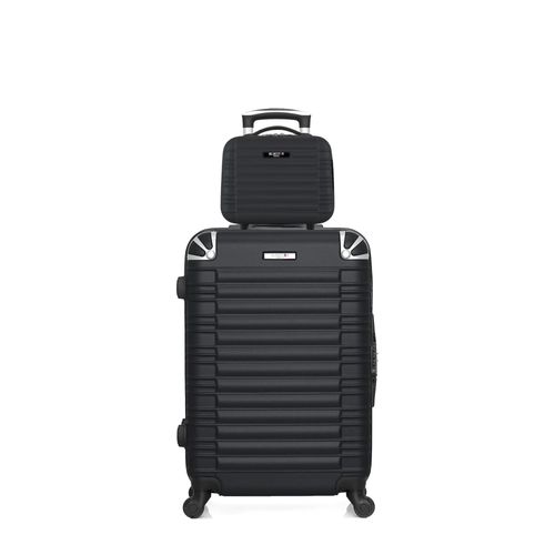 BLUESTAR - Lot de 2 - Valise weekend et vanity LIMA