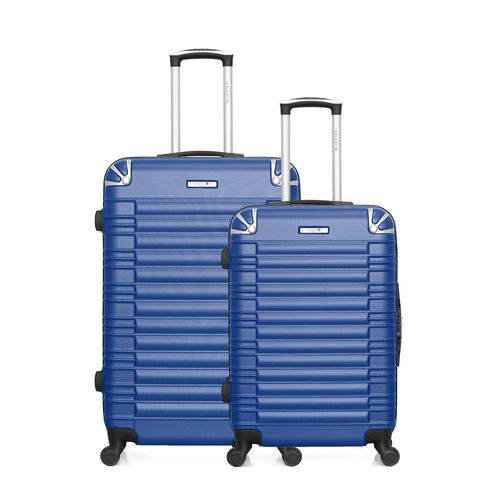 BLUESTAR - Lot de 2 Valise grand format et valise weekend LIMA -