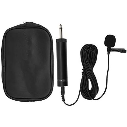 Microphone Lavalier, Accessoires D'instruments de Musique Professionnels Câblés pour Saxophone à Revers avec Un Capuchon en Mousse, pour Connecter des Amplificateurs, des Mélangeurs(5meters)