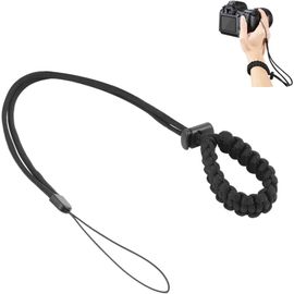 Universel Nylon tressé Ajustable Dragonne Cordon Dragonne Lanière de caméra Anti-Perte pour GO-PRO/Insta360/OSMO/appareils Photo de Sport DSLR/Smartphone etc.