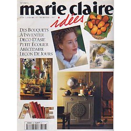 Marie-Claire Idees  N° 26 : Des Bouquets A Inventer. Deco D'asie