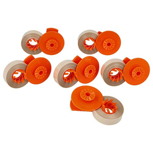 vhbw 6x Ruban correcteur compatible avec Brother HR (Serie), J 606, JP 14, JP 16 S 10, I 606 machine à écrire - Lift-Off, 170 m