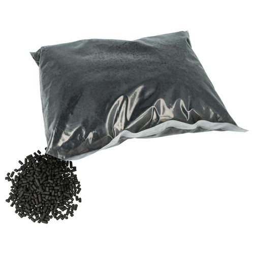 vhbw Recharge de granulés de charbon actif 5 kg remplacement pour Wesco 4060854209864 pour hotte aspirante - 3 - 4 mm de diamètre