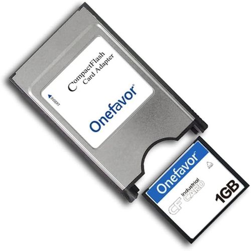 Adaptateur Compact Flash vers PCMCIA Ata Adaptateur de Carte CF vers PC Adaptateur PCMCIA Ata pour Carte CF 2 (avec Carte CF de 1 GB)