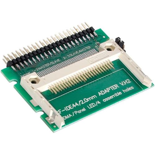 Adaptateur CF Compact Flash Merory Card vers ordinateur portable 2,5"" 44 broches mâle IDE disque dur HDD SSD