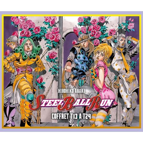 Jojo's Bizarre Adventure - Saison 7 - Steel Ball Run - Coffret T13 À T24