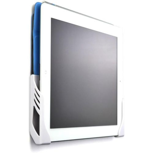 Koala Mount Tablette Murale: Station Murale Adhésive Universelle sans Dommage pour iPad, Air, Pro, 9.7, iPhone tablettes, téléphones intelligents et liseuses électroniques [Blanc]