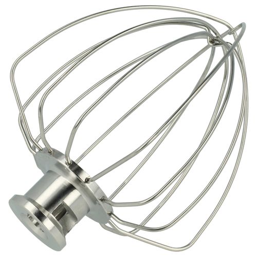 vhbw Fouet pâtissier remplacement pour KitchenAid 5KSM5THWWSS pour robot de cuisine - acier inoxydable