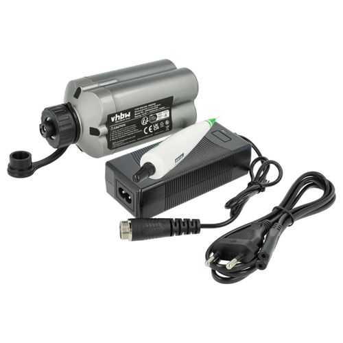 Vhbw Chargeur Inclut Batteries (5000 Mah) Remplacement Pour Daiwa Rb-Cc4002, Bm2500, Bm2300, Bm2900, Bm2600 Pour Batteries Li-Ion