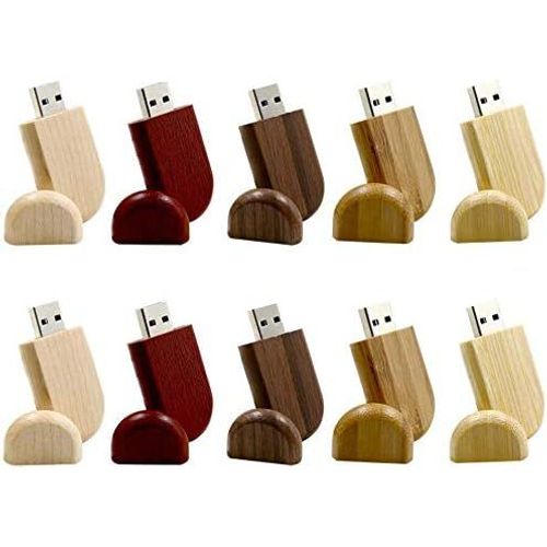+ Clé Usb Lot 16Go Clés Usb 3.0 En Bois Et Bambou Mémoire Flash Drive Clé Usb Photographe[LOT6241376]