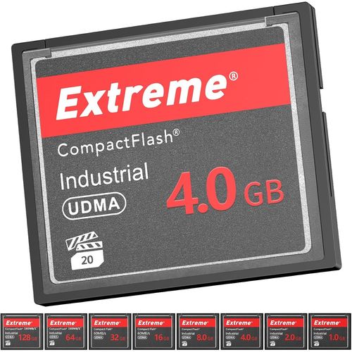 Pleine Capacité Carte Mémoire Compact Flash 4 Go Vitesse Jusqu'À 50 Mo/S, Frustration-Free Packaging- Sdcfhs-1G-Affp (Label Peut Changer)[LOT6241406]