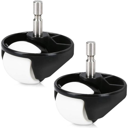 Kit d'accessoires Compatible avec Roomba 500/600/700/800/900 - Lot de 2X Roue de Remplacement pour aspirateur Robot - Accessoire de Nettoyage