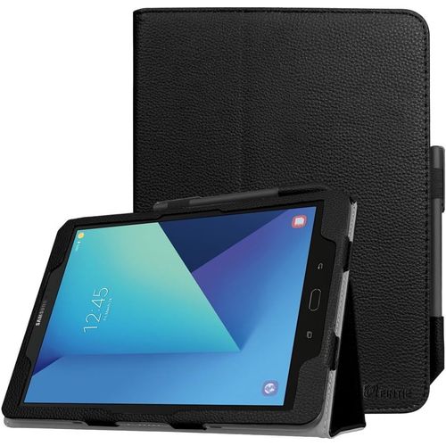 Coque Pour Samsung Galaxy Tab S3 9.7 Pouces - Etui De Protection Case Cover Avec Porte-Stylet Housse Sommeil/Réveil Automatique, Noir