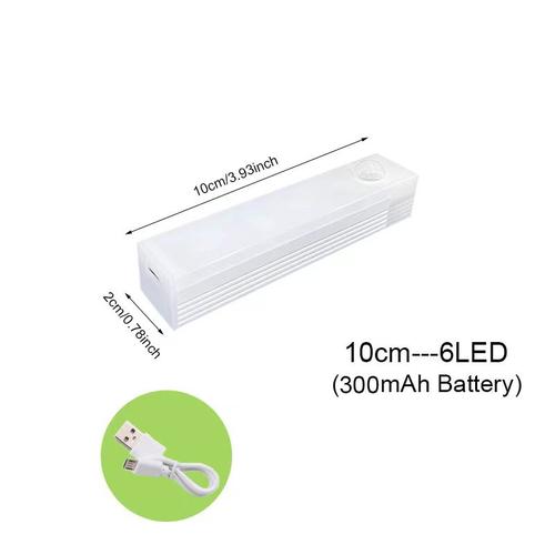 Lampe d'armoire LED sans fil avec capteur de mouvement PIR