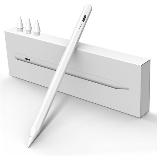 Stylet Pour Apple Ipad 2018-2022 Avec 13 Minutes À Charge Rapide, Rejet De La Paume Et Sensibilité À L'inclinaison, Pour Ipad 6-10e, Ipad Air 3-5e, Ipad Mini 5-6e, Ipad Pro 11/12.9