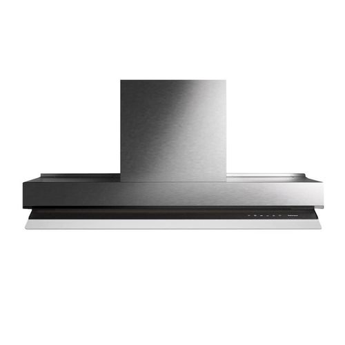 FALMEC hotte encastrable built-in VIRGOLA NO-DROP TOUCH pour le plan à induction (Inox 60 cm - acier et verre)