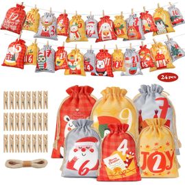 25 Sachets En Toile De Jute Avec Cordon - Réutilisables, 10x15cm, Idéaux Pour Cadeaux, Mariages, Noël